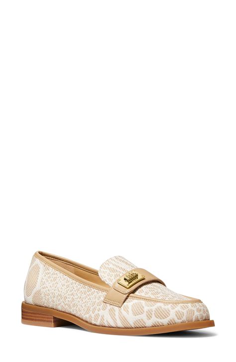 michael kors padma loafer|padma animal jacquard loafer.